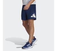 ADIDAS Performance Mens Train Essentials Logo Training Shorts - Dark Blue Recycled Material - Size S - 7”