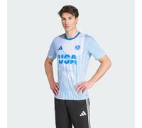 adidas Performance Mens USA Jersey - White - Size X-Small