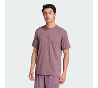 adidas Performance Mens Yoga Tee - Purple Recycled Material - Size X-Large