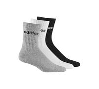 adidas Performance Pack of 3 Pairs of Linear Crew Sports Socks Multi