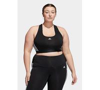 adidas Performance 'Powerreact Training Medium Support' Sports Bra Black