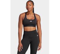 adidas Performance Racerback Medium Support Sports Bra Black