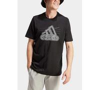 adidas Performance Short Sleeve Printed T-Shirt Black