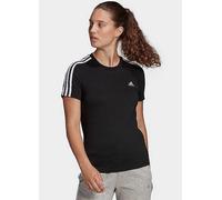 adidas Performance Striped T-Shirt Black