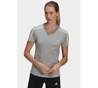 adidas Performance Striped T-Shirt Grey