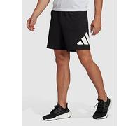 adidas Performance Train Essentials Logo Training Shorts, Black/White, Size S, Men Black/White