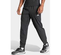 adidas Men's Train Essentials Training Woven Pants, Black/White, XXL