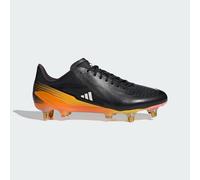 adidas Performance Unisex Adizero RS15 Pro Soft Ground Rugby Boots - Black Leather - Size UK 14.5