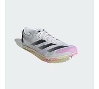 adidas Men's Adizero Running Spikes 9.5 (44) White
