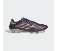 adidas Performance Unisex Copa Pure 2 Elite Firm Ground Boots - Black & Silver Leather - Size UK 8.5