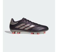adidas Performance Unisex Copa Pure 2 League Firm Ground Boots - Black & Silver Leather - Size UK 6.5