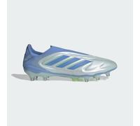 adidas Performance Unisex Copa Pure 3 Elite Laceless Firm Ground Boots - Pale Blue Leather - Size UK 10.5