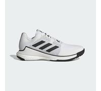 adidas Performance Unisex Crazyflight Shoes - White & Black - Size UK 4.5