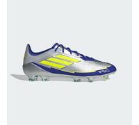 adidas Performance Unisex F50 Elite Messi Firm Ground Boots - Silver - Size UK 5