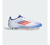 adidas Performance Unisex F50 Elite Soft Ground Boots - White/Blue - Size UK 5.5