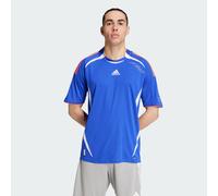 adidas Performance Unisex F50 Jersey - Medium Blue Recycled Material - Size Small