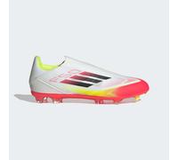 adidas Performance Unisex F50 League Laceless Firm/Multi-Ground Boots - White - Size UK 11