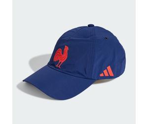 ADIDAS Performance Unisex France Tech Baseball Cap - Navy Recycled Material - Size Small/Medium