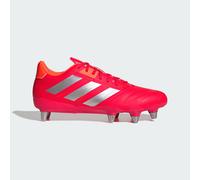 adidas Performance Unisex Kakari Elite Soft Ground Rugby Boots - Red Leather - Size UK 8