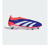 adidas Performance Unisex Predator Elite Laceless Soft Ground Boots - Blue - Size UK 6