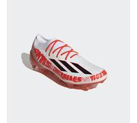 adidas Performance Unisex X Speedportal Messi.1 Firm Ground Boots - White & Black - Size UK 10.5