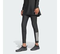 adidas Performance Womens 3-Stripes Swim Leggings - Black - Size 22 UK
