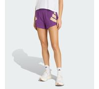 adidas Performance Womens Adizero Road to Records Split Shorts - Purple - Size 2XS - 3”