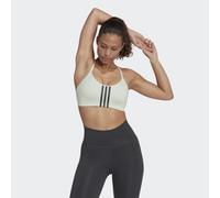 adidas Performance Womens Aeroimpact Training Light-Support Bra - Green Recycled Material - Size 2XS (A-C)