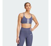 adidas Performance Womens Aeroimpact Training Light-Support Bra - Navy Recycled Material - Size 2XL (A-B)