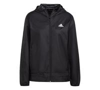adidas Performance Womens AEROREADY Logo Running Windbreaker - Black/White recycled_material - Size Large
