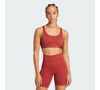 adidas Performance Womens All Me Essentials Bra - Red Recycled Material - Size X-Large