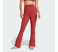 adidas Performance Womens All Me Flare Leggings - Red - Size Medium