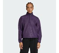 adidas Performance Womens AOP Polar Fleece Pullover - Purple - Size X-Small