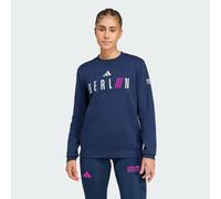 adidas Performance Womens BMW Berlin Marathon 2025 CREW Sweatshirt Women - Navy