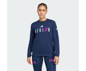 adidas Performance Womens BMW Berlin Marathon 2025 CREW Sweatshirt Women - Navy