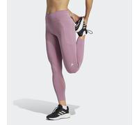 adidas Performance Womens DailyRun 7/8 Leggings - Pink Recycled Material - Size X-Large