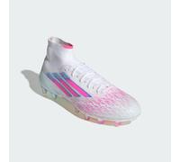 adidas Performance Womens F50 Sparkfusion Elite Mid Firm Ground/Artificial Grass Boots - White - Size UK 6.5