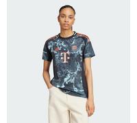 adidas Performance Womens FC Bayern 24/25 Away Jersey - Black Recycled Material - Size Small