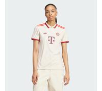 adidas Performance Womens FC Bayern 24/25 Third Jersey - Beige Recycled Material - Size 2XL