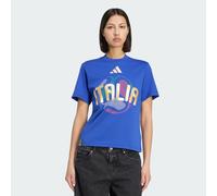 adidas Performance Womens FIFA World Cup 26™ Italy T-Shirt - Medium Blue - Size Medium
