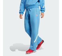 adidas Performance Womens France Travel Z.N.E. Barrel Pants - Blue - Size Small (Long)