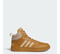 adidas Performance Womens Hoops 3.0 Mid Lifestyle Basketball Classic Fur Lining Winterized Shoes - Yellow - Size UK 6.5