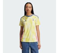 adidas Performance Womens Juventus 24/25 Away Jersey - Yellow Recycled Material - Size X-Small