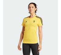 adidas Performance Womens Juventus Tee - Gold Cotton - Size Small