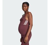 adidas Performance Womens Maternity Tank Top - Burgundy - Size X-Large