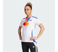 adidas Performance Womens Olympique Lyonnais 24/25 Home Jersey - White - Size Small
