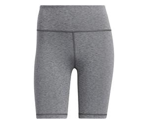 adidas Performance Womens Optime Training Bike Short Leggings - Grey Recycled Material - Size Small