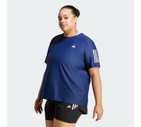 adidas Performance Womens Own The Run Tee (Plus Size) - Dark Blue - Size UK 20-22 (Womens)