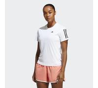 adidas Performance Womens Own the Run Tee - White Recycled Material - Size X-Small