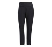 adidas Performance Womens Pull-On Ankle Pants - Black Recycled Material - Size Large